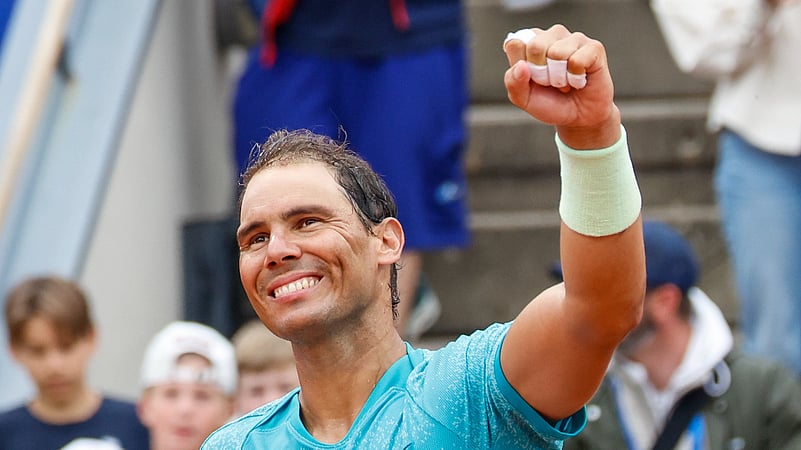 Rafael Nadal Swedish Open 2024 AP photo